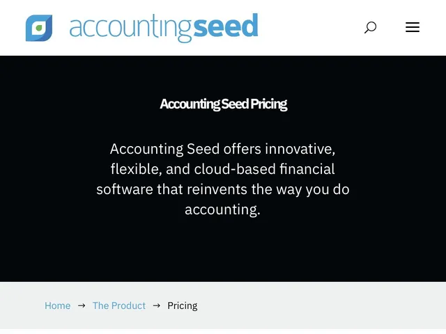 Accounting Seed Screenshot