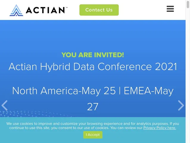 Actian DataConnect Screenshot
