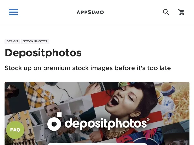 Depositphotos Screenshot