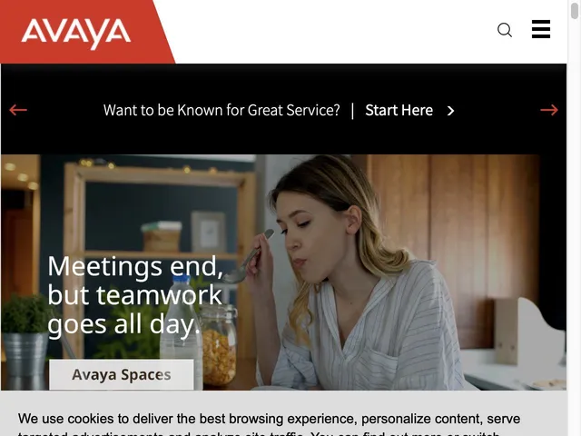 Avaya one-X Screenshot