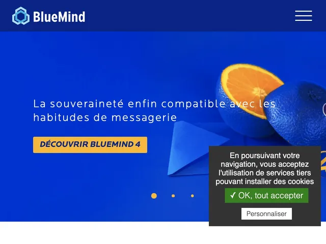 Bluemind Screenshot