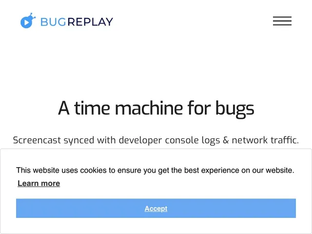 BugReplay Screenshot