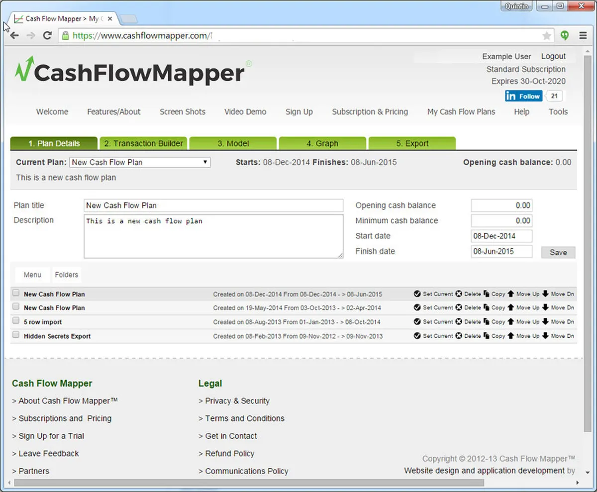 Cash Flow Mapper Review