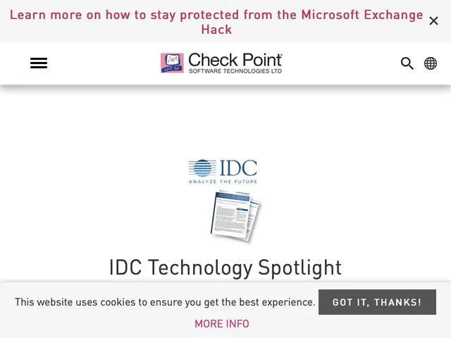 Check Point Software Technologies Ltd Screenshot