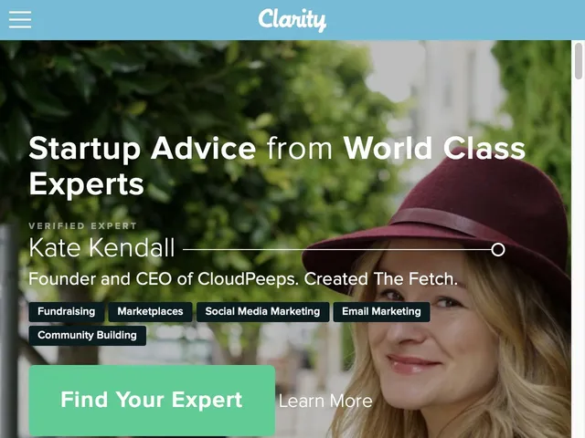 Clarity eCommerce Screenshot