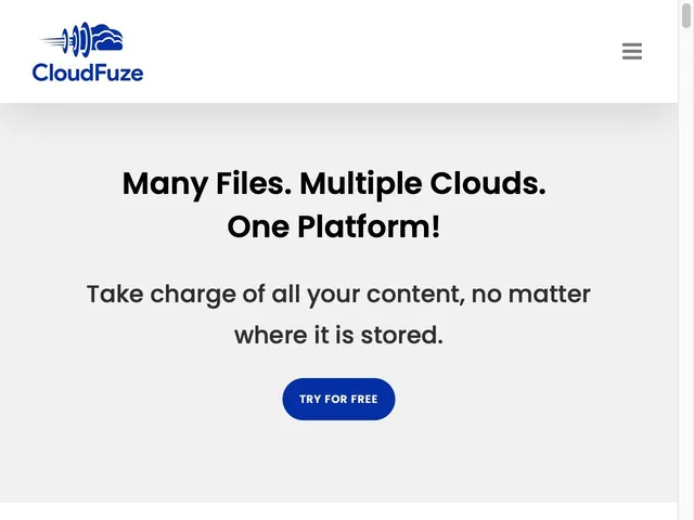 CloudFuze Screenshot
