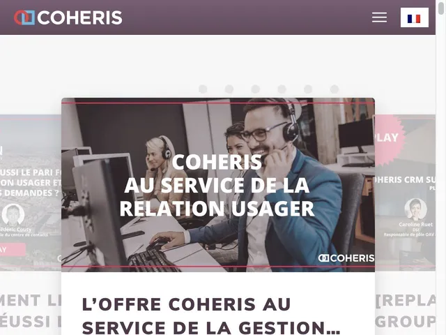 Coheris CRM Care Screenshot