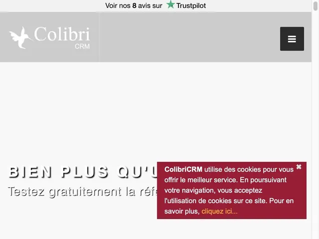 ColibriCRM Screenshot