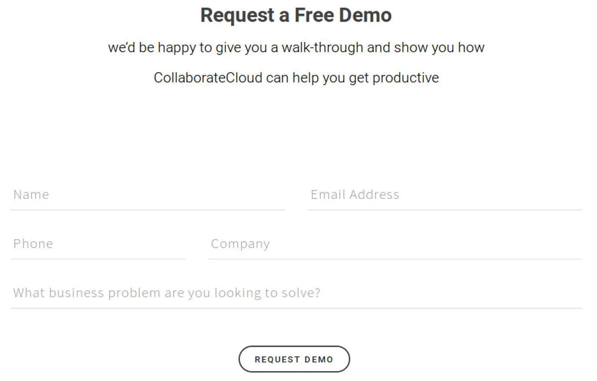 CollaborateCloud Pricing Plan