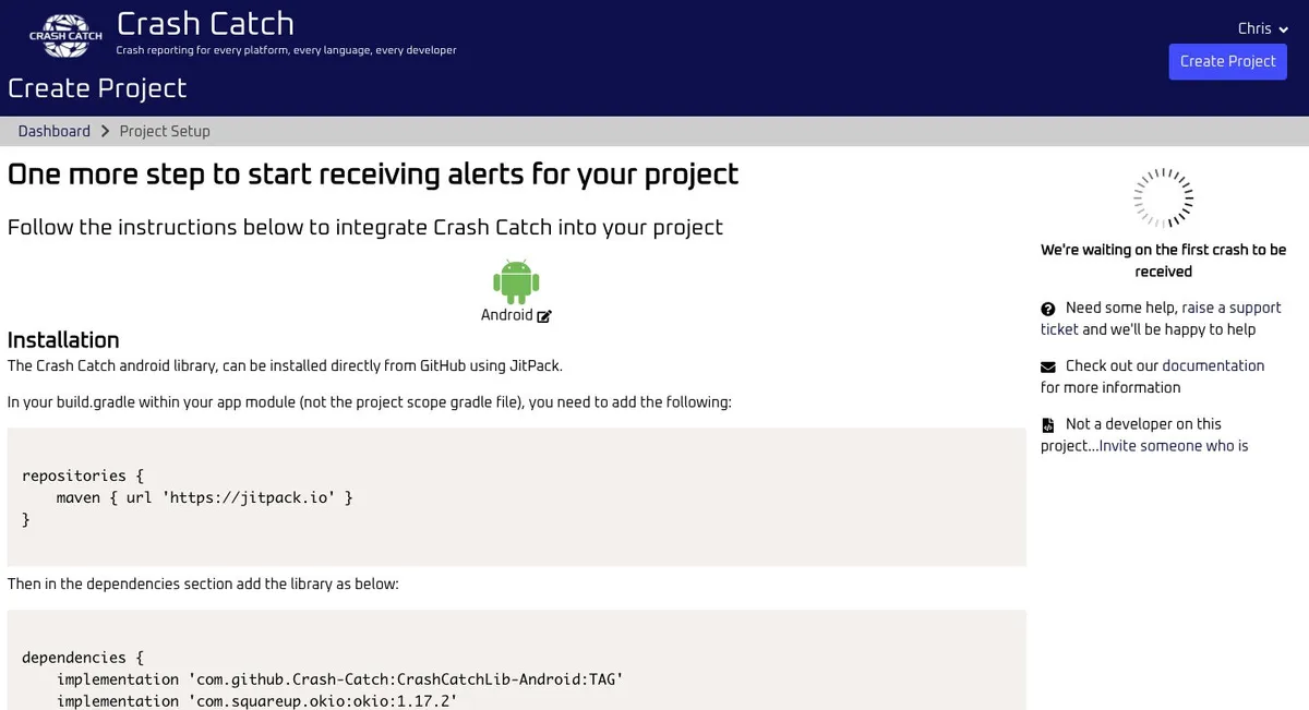 Crash Catch Screenshot