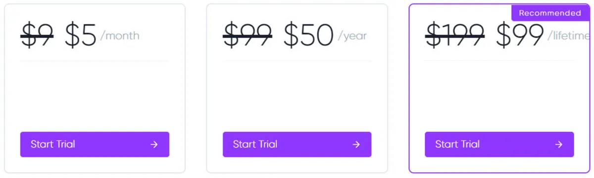 CrossPost App Pricing Plan