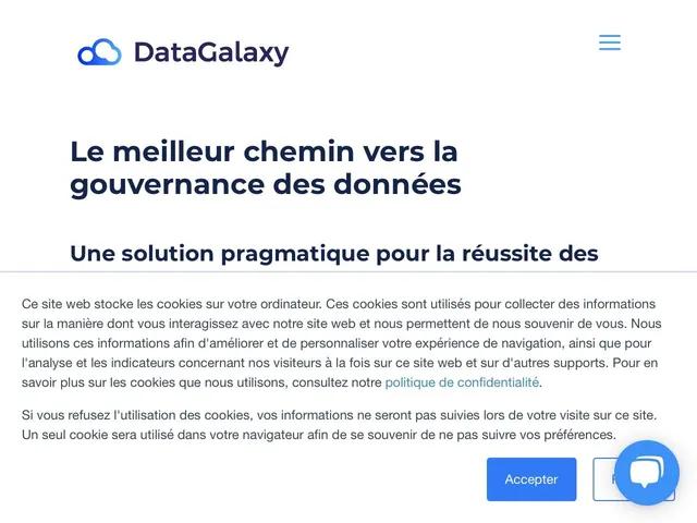 DataGalaxy Screenshot
