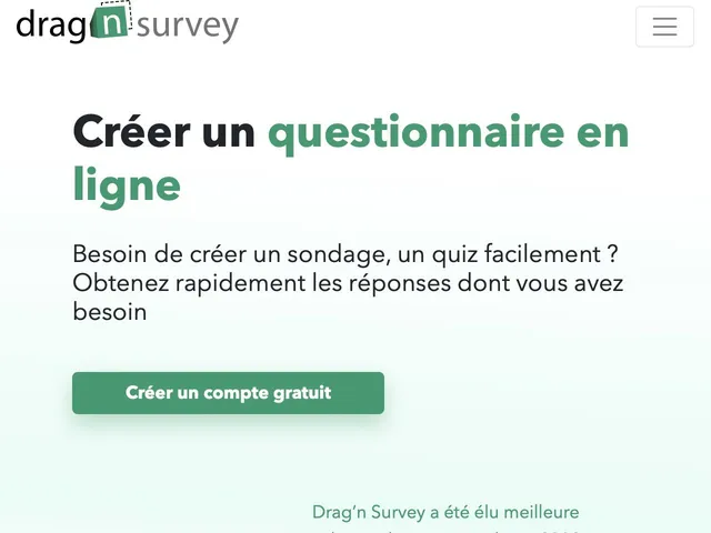 Drag'N Survey Screenshot