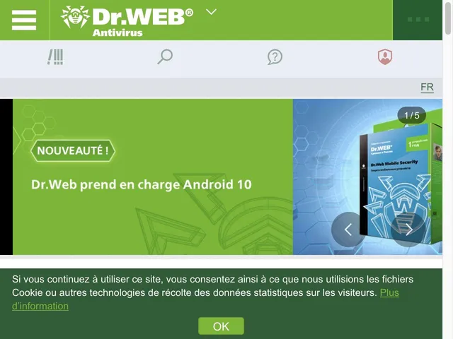 Dr.Web Anti-virus Screenshot