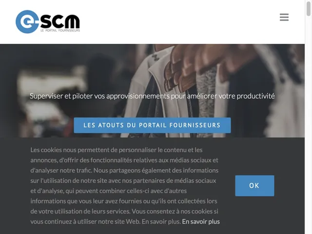 e-SCM Screenshot