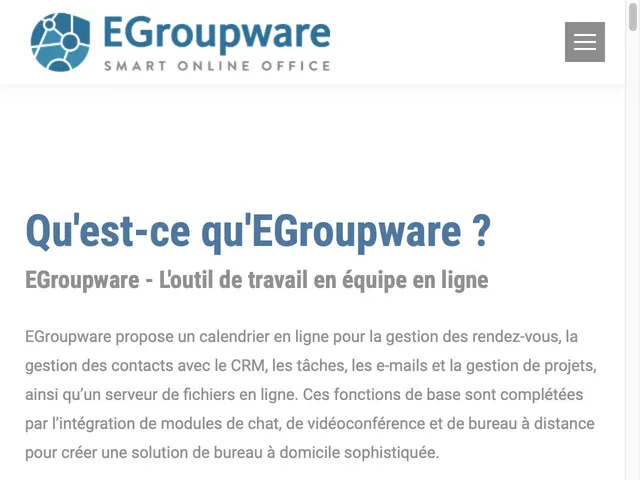 EGroupware Screenshot
