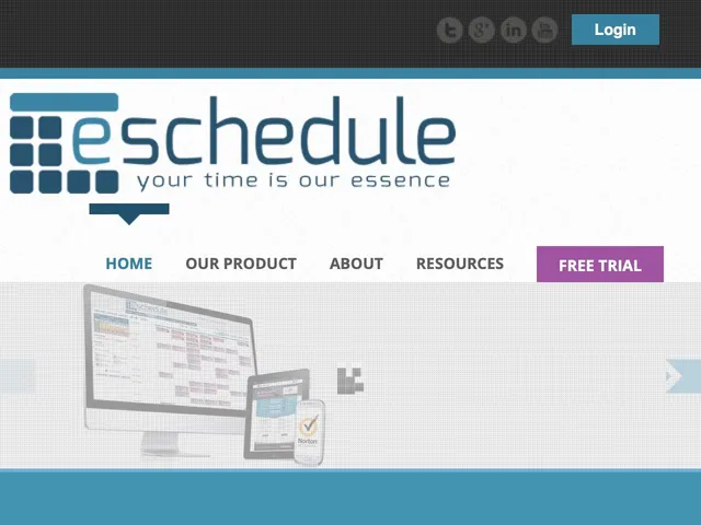 eSchedule Screenshot