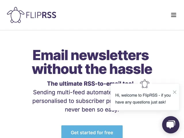 FlipRSS Screenshot