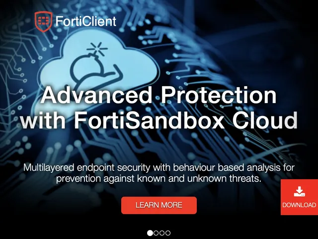 FortiClient Endpoint Protection Screenshot