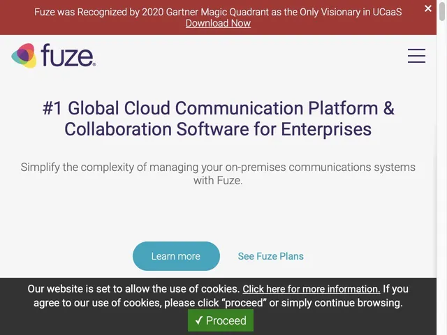 Fuze Global Voice Screenshot