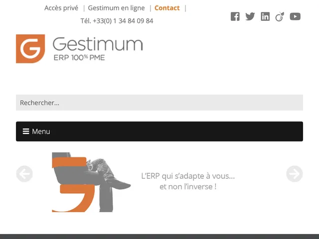 Gestimum CRM Screenshot