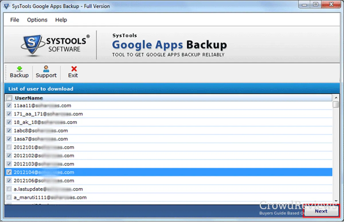 Google Apps Backup Review
