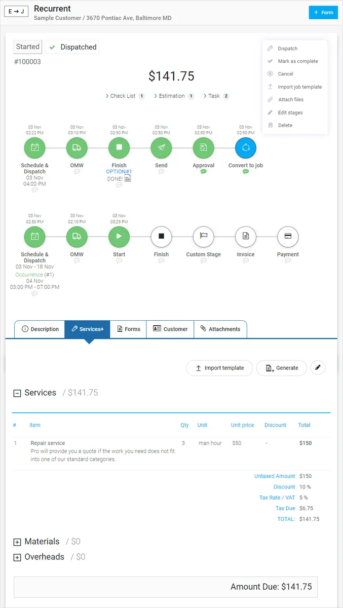 Houseservice365 Features