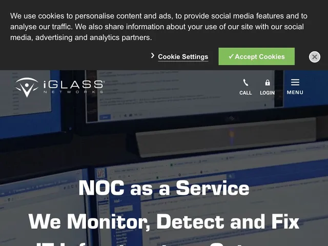 IT Monitoring and NOC Services Screenshot
