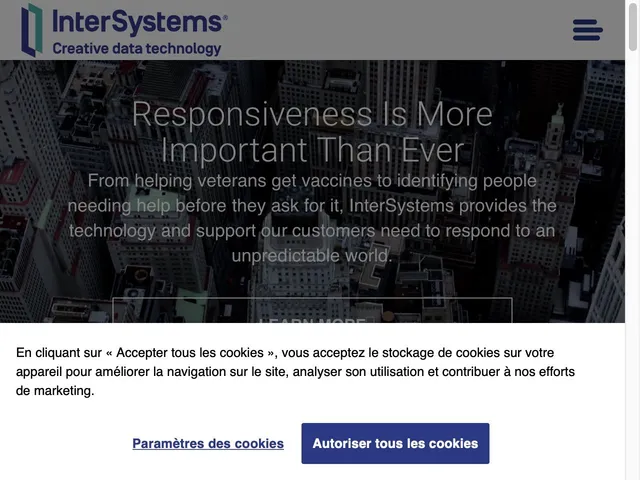 InterSystems IRIS Data platform Screenshot