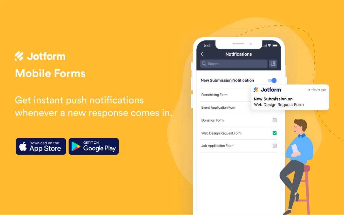 Jotform Mobile Forms Screenshot