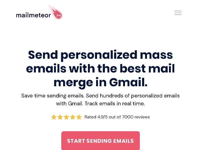 Mailmeteor Screenshot