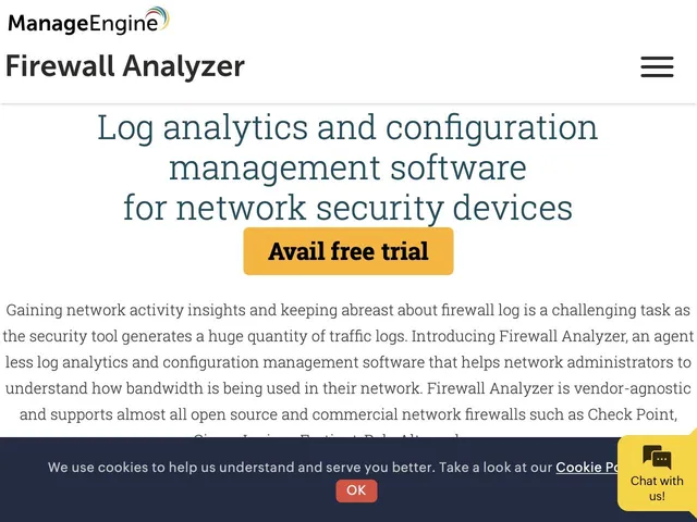 ManageEngine Network Configuration Management Screenshot