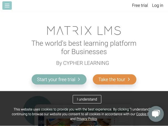 MATRIX LMS Screenshot