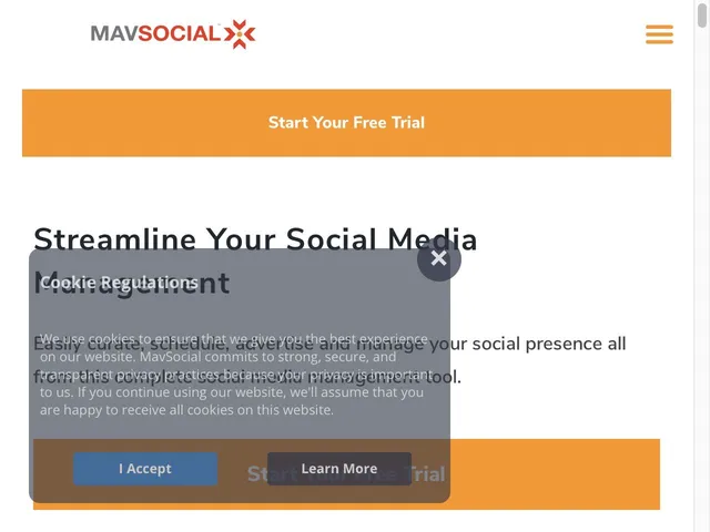 MavSocial Screenshot