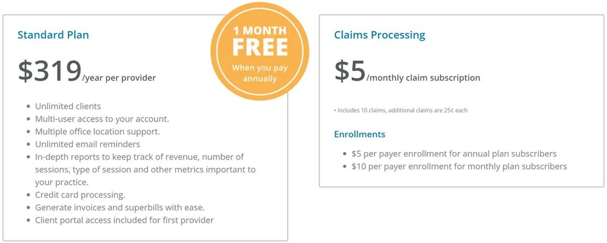 My Clients Plus Pricing Plan