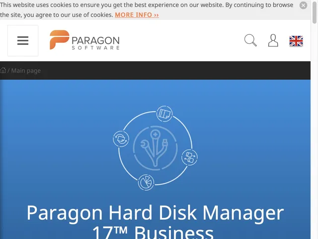 Paragon Hard Disk Manager Screenshot