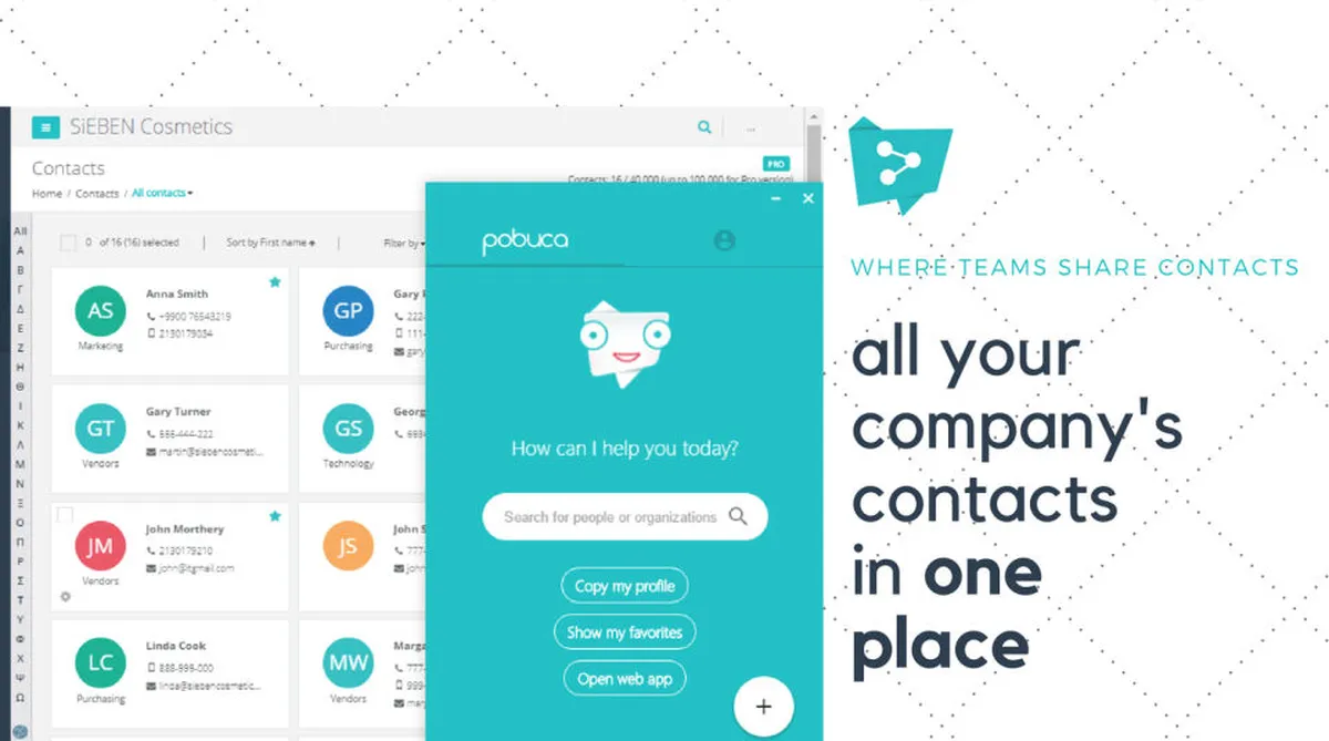 Pobuca Connect Features