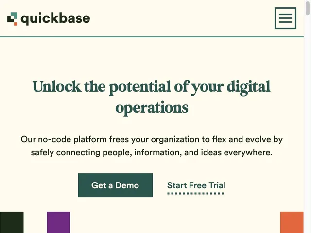 QuickBase Screenshot