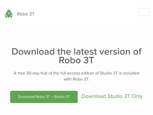 Robo 3T Screenshot