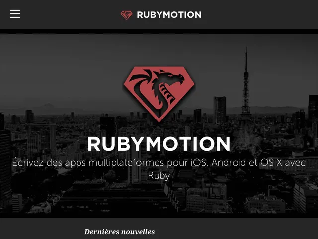 RubyMotion Screenshot