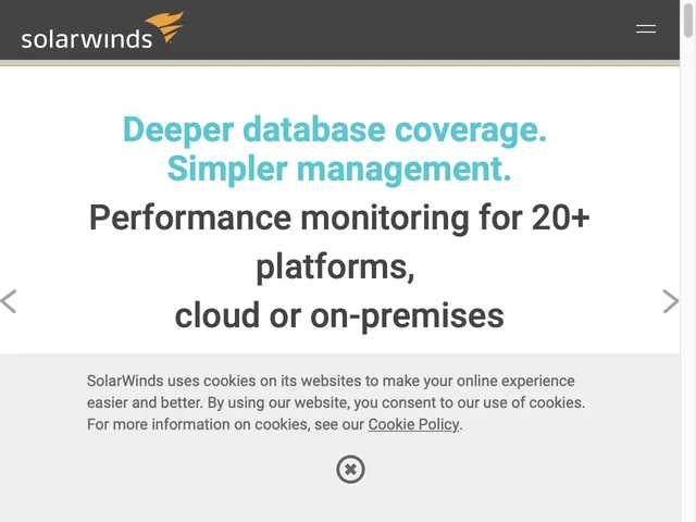 SolarWinds Network Configuration Manager Screenshot