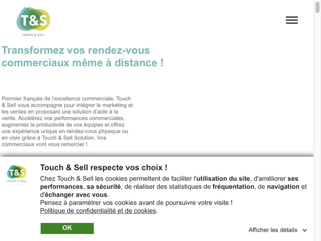 Touch & Sell Screenshot