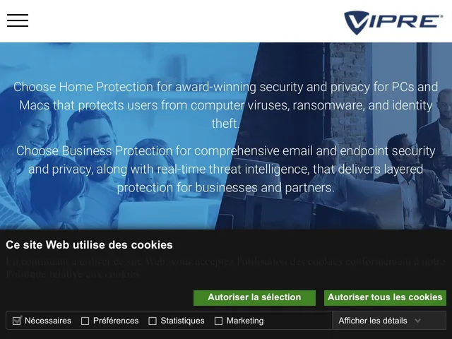 Vipre Endpoint Security Screenshot