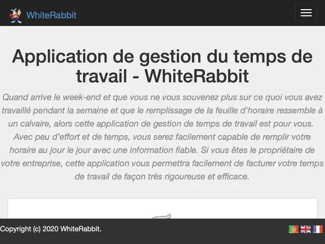 Whiterabbit Screenshot