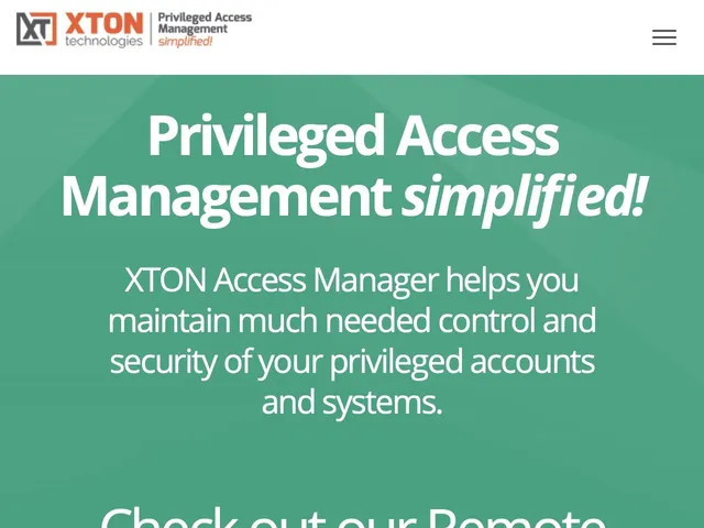Xton Access Manager Screenshot